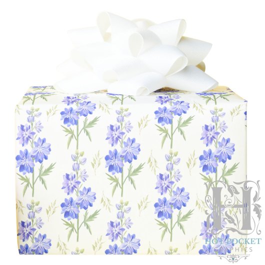 Larkspur Wrapping Paper ラッピングペーパー