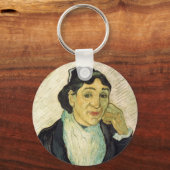 L'Arlesienne （マダム・ギヌー）by Vincent van ゴッホ キーホルダー (正面)