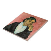 L'Arlesienne （マダム・ギヌー）by Vincent van ゴッホ タイル (側面)