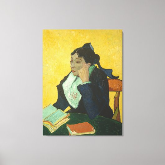 L'Arlésienne: Madame Joseph-Michel Ginoux キャンバスプリント (正面)