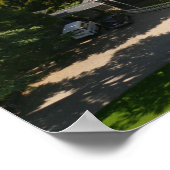 Larnach Castle, Dunedin，ニュージーランド – 空中 ポスター (角)