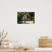 Larnach Castle, Dunedin，ニュージーランド – 空中 ポスター (キッチン)