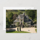 Larnach Castle, Dunedin,ニュージーランド – 空中 ポストカード (正面/裏面)