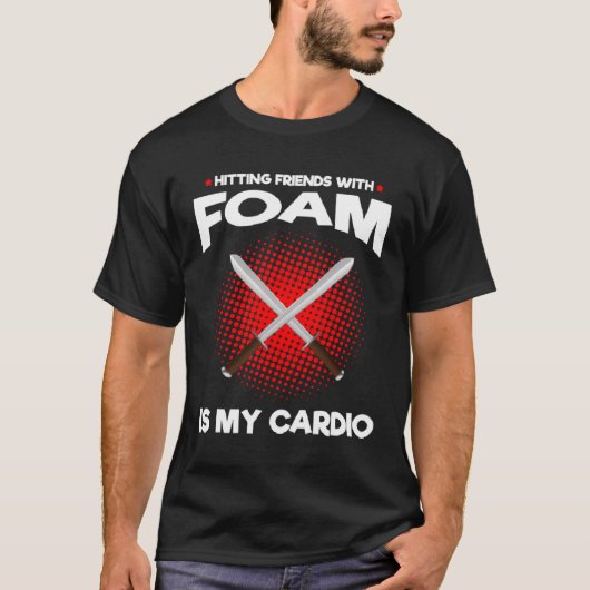 Larp引用文とファンタジーロール遊の6 Tシャツ (正面)