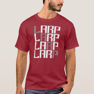 LARP -ライヴ・アクションの役割の演劇- Linkrotのおたくのギア Tシャツ