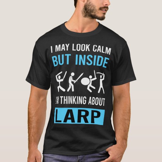 Larp Larping RPG Roleplay Roleplaying Role 遊's Tシャツ (正面)