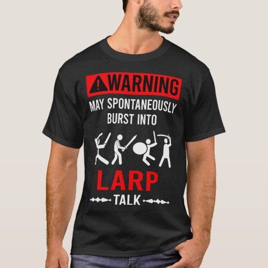 Larp Larping RPG Roleplay Roleplaying Role 遊's Tシャツ (正面)