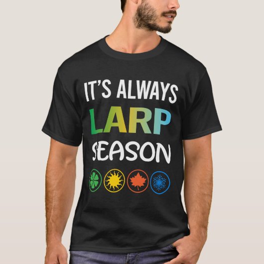 Larp Larping RPG Roleplay Roleplaying Role 遊's Tシャツ (正面)