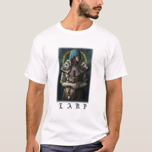 LARP Live Action Role 遊 Tabletopペンと紙 Tシャツ (正面)