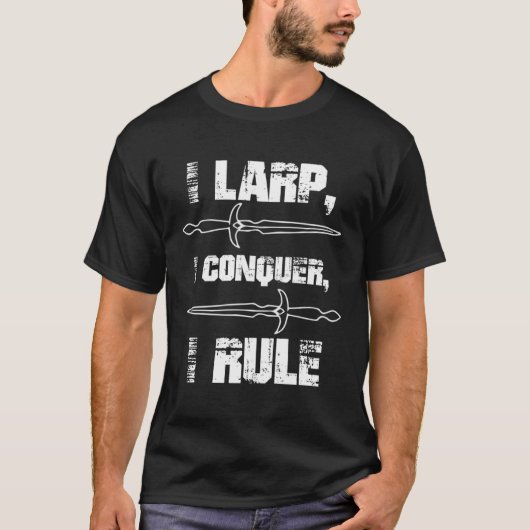 LarpingイベントLARP征服ルール Tシャツ (正面)