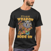 Larping Events Foam Weapon Mode On Tシャツ (正面)