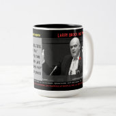 Larry Brock Vs Kristian Firth by RoseWrites Mug ツートーンマグカップ (正面右)