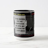 Larry Brock Vs Kristian Firth by RoseWrites Mug ツートーンマグカップ (中央)