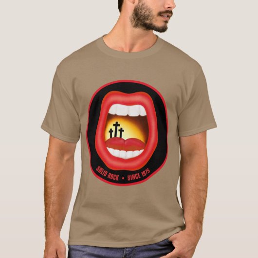 LARRY NORMAN THE SOLID ROCK Tシャツ (正面)