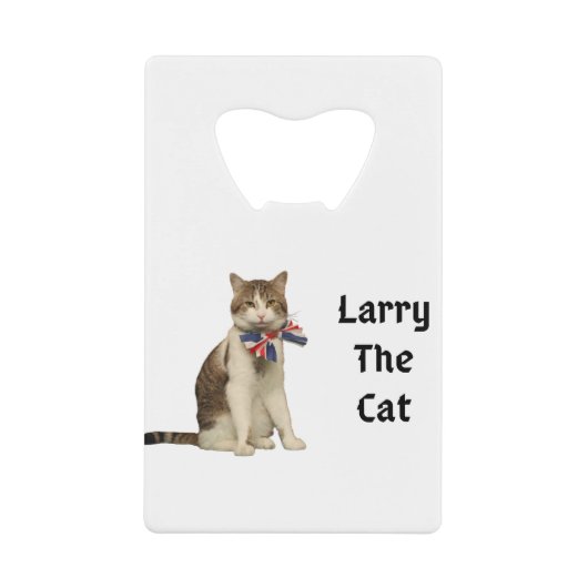 Larry The Cat(英国) クレジットカード栓抜き (正面)