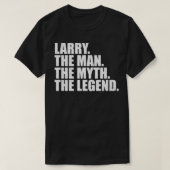 LarryLarry名Larry与え名 Tシャツ (デザイン正面)