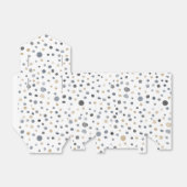 Lars紙吹雪水色ドット優先ボックス フェイバーボックス (折り畳みなし)