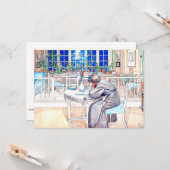 Larsson – イングランド旅行の前夜 カード (正面/裏面インサイチュ)