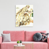 Larsson – クリスマスシークレット キャンバスプリント (インサイチュ (リビング))