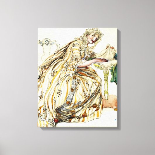 Larsson – クリスマスシークレット キャンバスプリント (正面)