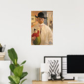 Larsson – セルフポートレート ポスター (ホームオフィス)