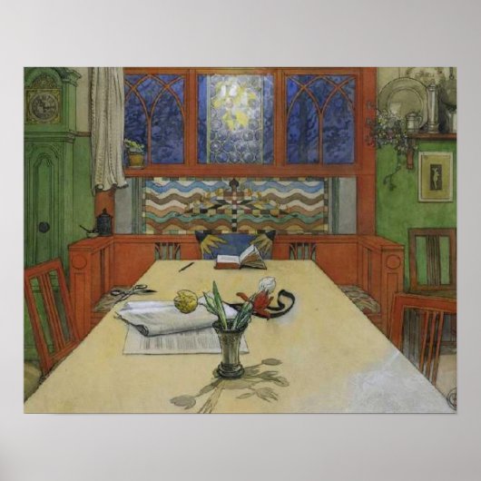 Larsson -夕べ表示 –  ポスター (正面)