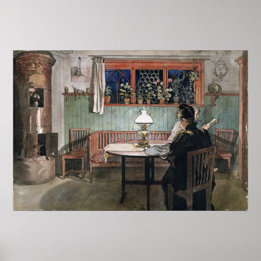 Larsson – 子供たちがベッドに行った時 ポスター (正面)