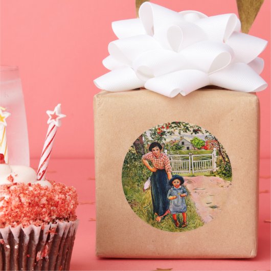 Larsson – 素敵な"どのようにあなたの叔父に"と言う ラウンドシール (パーティー)