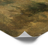 Larsson - Barbizon 1919の風景勉強 ポスター (角)