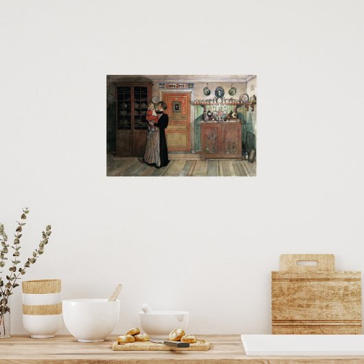 Larsson - Between Christmas And New Year ポスター (キッチン)