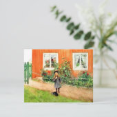 Larsson - Brita with a Cat and a Sandwich カード (スタンド正面)