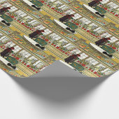 Larsson, Flowers on the Windowsill ラッピングペーパー (角)