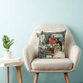 Larsson - The Studio, Carl Larsson 絵画's クッション (椅子)