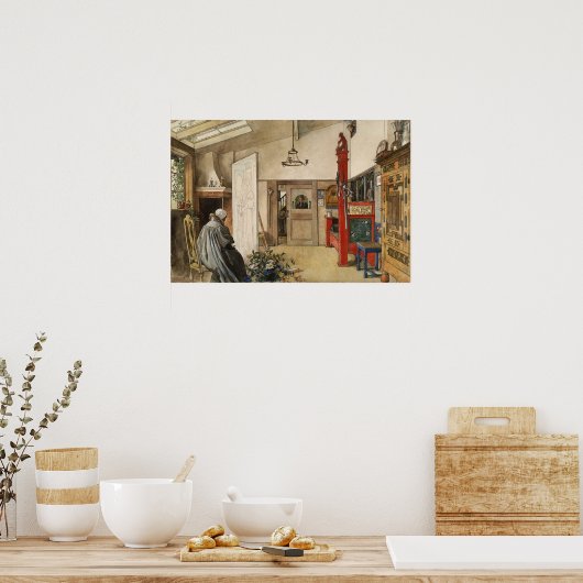 Larsson - The Studio (From A Home) ポスター (キッチン)