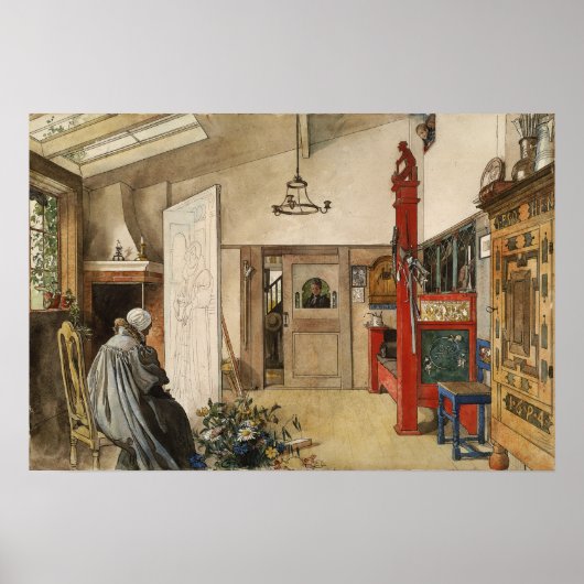 Larsson - The Studio (From A Home) ポスター (正面)