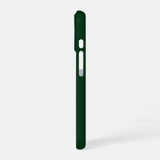 L'art de la Simplicité Deep Forest Gre iPhoneケース iPhone 16ケース (左側面)