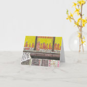 L'ART DU CHOCOLAT NOTECARD カード (黄色い花)