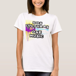 Lasの気紛れ気紛れ"Dos Culturas 1音楽"スパゲッティ上 Tシャツ