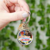 LAS 結婚したVEGASキーチェーン キーホルダー (手)