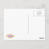 LAS 結婚したVEGASポストカード ポストカード (裏面)