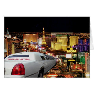 LAS 結婚VEGAS LIMOカード