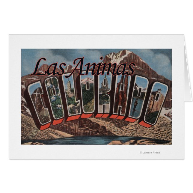 Las Animas, Colorado – 大文字場面 (正面横)