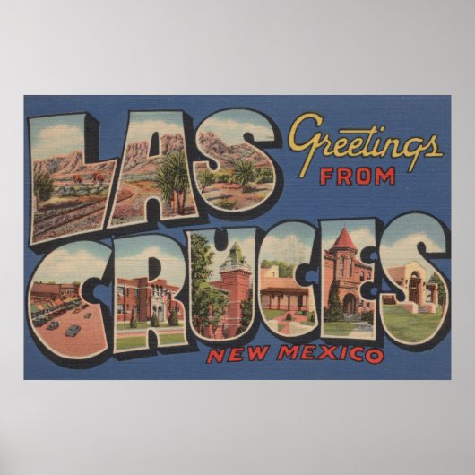 Las Cruces, New Mexico – ラスレターシーン ポスター (正面)