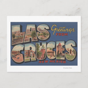 Las Cruces, New Mexico – ラスレターシーン ポストカード