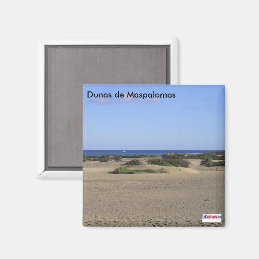 Las Dunas de Maspalomas マグネット (正面/裏面)