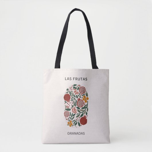 Las Frutas:グラナダス – Pomegranate Market トートバッグ (正面)