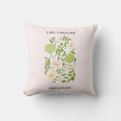 Las Frutas: Manzanas - Apple Market クッション (正面)