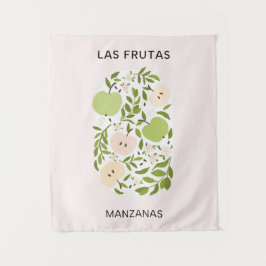 Las Frutas: Manzanas - Apple Market タペストリー