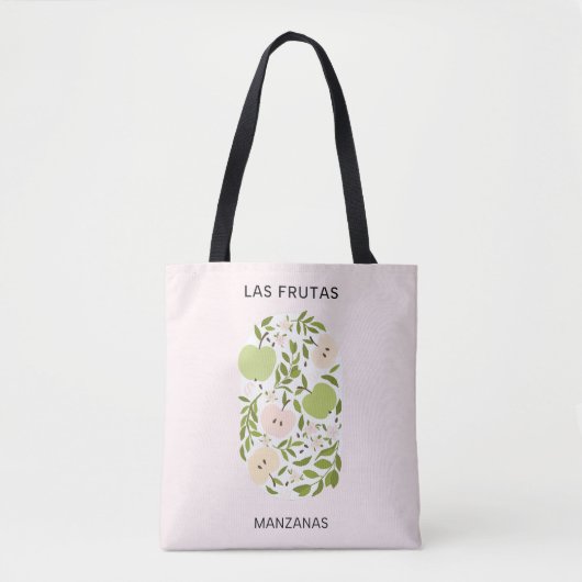 Las Frutas: Manzanas - Apple Market トートバッグ (正面)