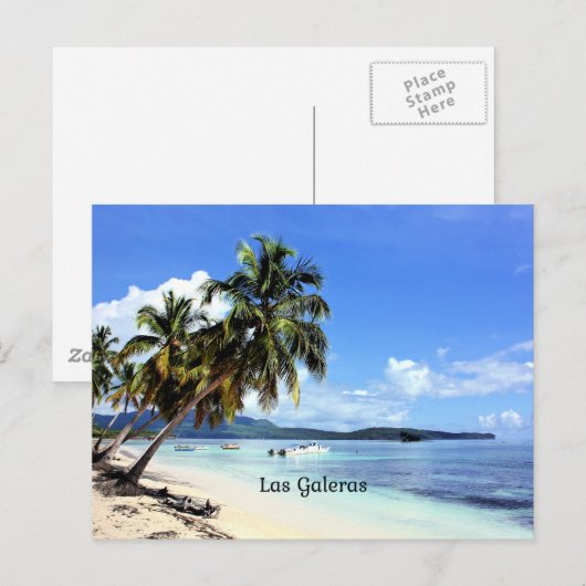 Las Galeras, Dominican Republic, ポストカード (正面/裏面)